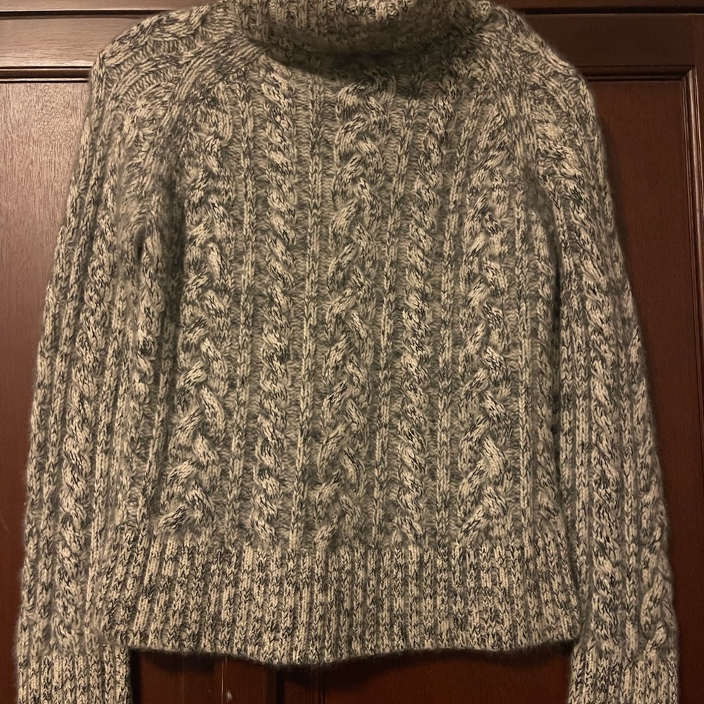Lord & Taylor Chunky Knit Turtleneck Sweater. Y2K Vintage